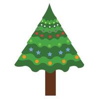 Imágenes Prediseñadas de árbol de Navidad vector