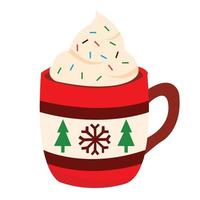 Christmas Coffee Vector