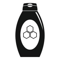 Propolis tube icon, simple style vector