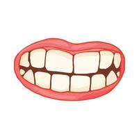 Vetores semelhantes a 129263000 mouth cartoon icon