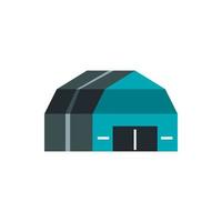 Garage storage icon, flat style vector