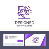 Creative Business Card and Logo template Marketing Automation Marketing Automation Digital Vector Illustration