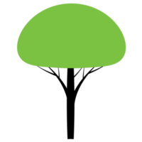 tree cartoon design png