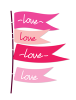 flag love valentine for decoration png