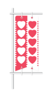 flag love valentine for decoration png