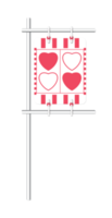 flag love valentine for decoration png