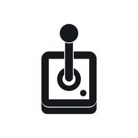 Joystick for computer games icon, simple style vector