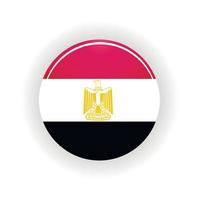 Egypt icon circle vector