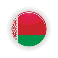 Belarus icon circle vector