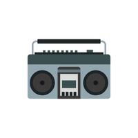 Boom box or radio cassette tape player icon vector
