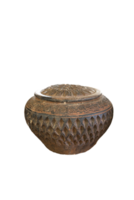 Thai Earthenware, ancient jar isolated on isolated