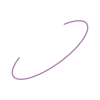 söt planet illustration i minimalistisk stil och pastell Färg för design element png