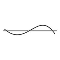 Equalizer meter icon, simple black style vector