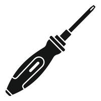 Screwdriver icon, simple style vector