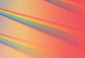 Prismbackground, prism texture. Crystal rainbow lights, refraction effects vector