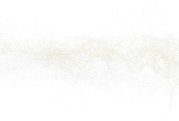 Light silver gold dust. Vector