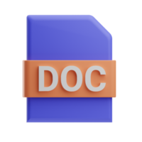 recrutement, illustration de fichier doc 3d png