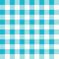 Blue Beach checkered background, plaid texture seamless pattern fabric checkered background, gingham background vector