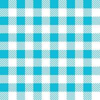 Blue Beach checkered background, plaid texture seamless pattern fabric checkered background, gingham background vector