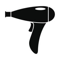icono de secador de pelo, estilo simple vector