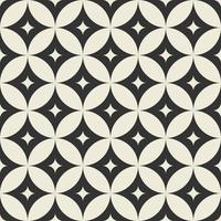 Seamless vector geometric pattern. Retro print for fabric cover background