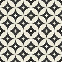 Seamless vector geometric pattern. Retro print for fabric cover background