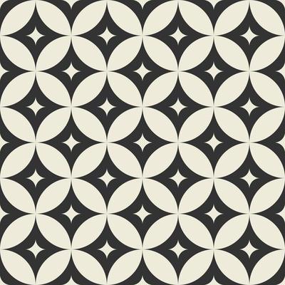 Seamless vector geometric pattern. Retro print for fabric cover background