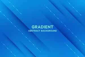 Vector blue gradient abstract background. Banner design