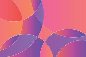 Vivid fluid dynamic rounded shapes background. Bright holographic design backdrop vector