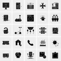 25 Universal Business Icons Vector Creative Icon Illustration to use in web and Mobile Related project