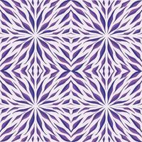 Purple tile symmetrical pattern vector square background. Flower like pattern wallpaper for wrapping paper, greeting card, scarf fabric print, and other purposes with flat styled brush stroke isolated