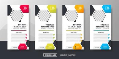 Modern Corporate Business Roll Up Banner Standee Template Vector Design, Abstract Creative X Banner, Pull Up Banner Layout for Advertisement, Ads, Exhibition, Display