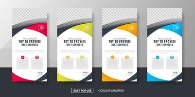 Modern Corporate Business Roll Up Banner Standee Template Vector Design, Abstract Creative X Banner, Pull Up Banner Layout for Advertisement, Ads, Exhibition, Display