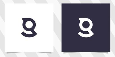 letter g logo design template vector