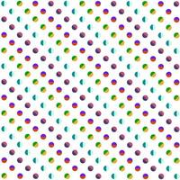 Basic dots Seamless abstract pattern on white background, Sweet pastel seamless pattern design for decorating, wallpaper, fabric, backdrop, beautiful gift wrapping paper. vector illustration