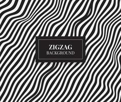 Zigzag pattern geometric lines background with wavy shapes vector design illustration