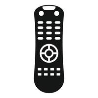 Remote control icon, simple style vector