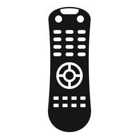 Remote control icon, simple style vector