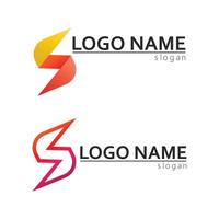 Business corporate S letter logo vector