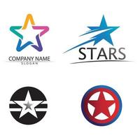 Star icon Template vector