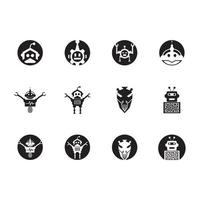 Robot icon vector