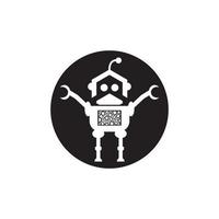 Robot icon vector