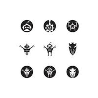 Robot icon vector