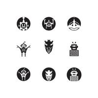 Robot icon vector