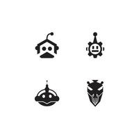 Robot icon vector