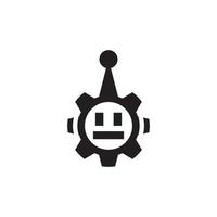 Robot icon vector