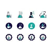 Chemistry Logo Vector Template Illustration