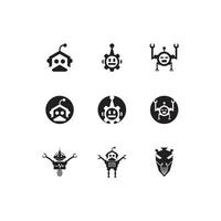 Robot icon vector