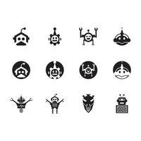 Robot icon vector