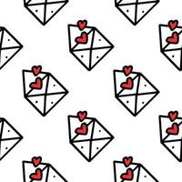 Envelope pattern. Vector illustration